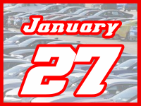 Vehicle Auction - January 27