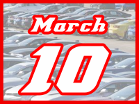 Vehicle Auction - March 10th